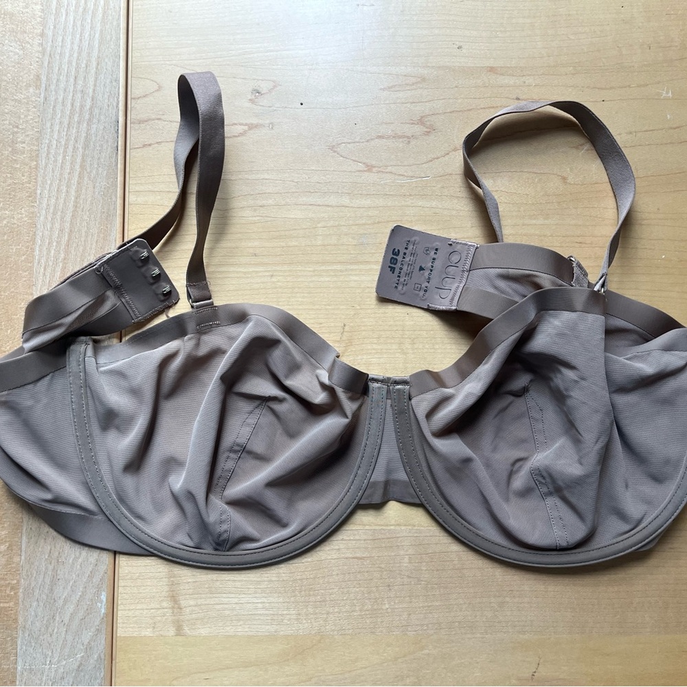 CUUP The Balconette Bra in Taupe
